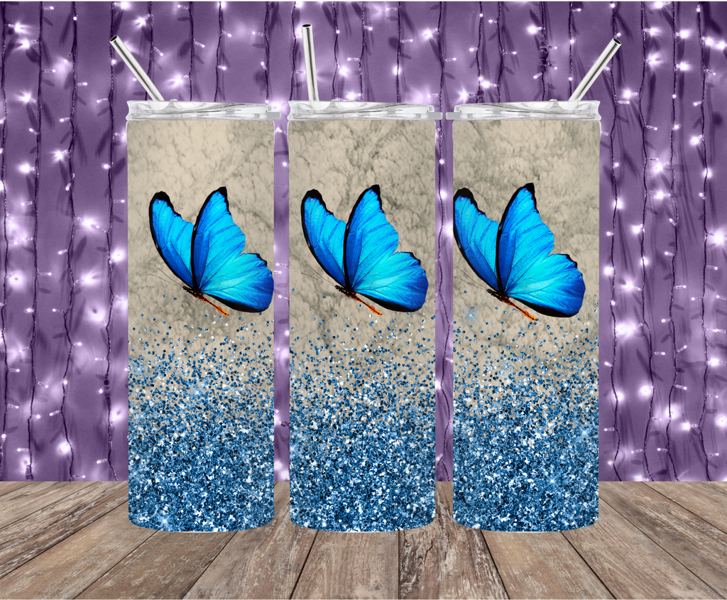 Blue Butterfly - JNG Prints 